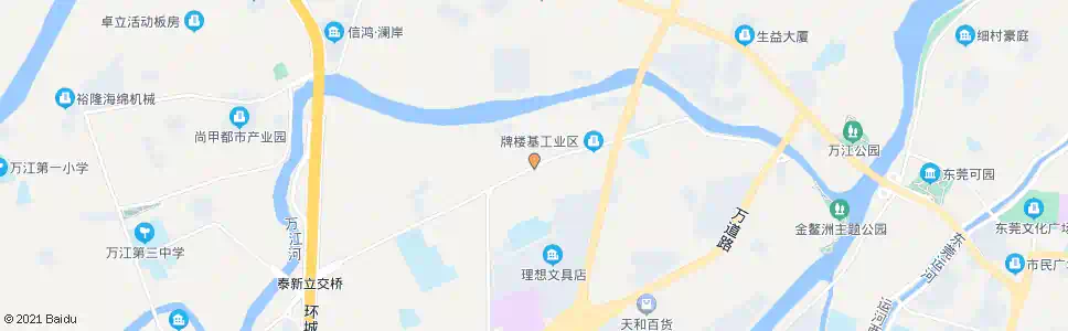 东莞大连塘_公交站地图_东莞公交_妙搜公交查询2025