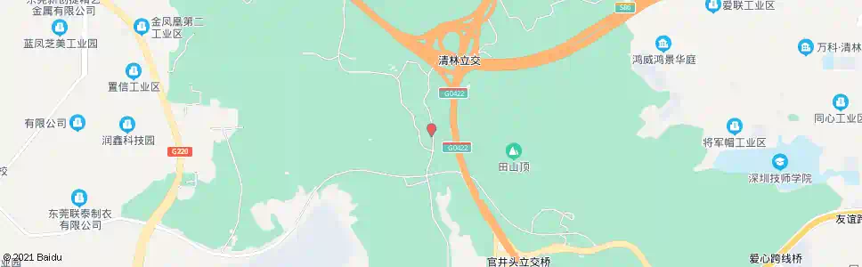 东莞嶂厦村_公交站地图_东莞公交_妙搜公交查询2025