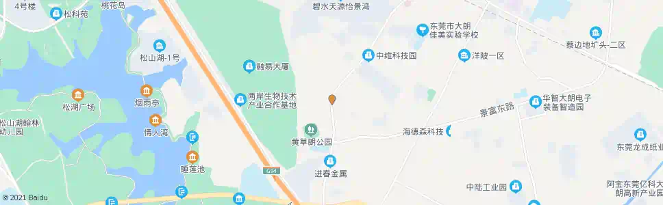 东莞黄草朗路口_公交站地图_东莞公交_妙搜公交查询2025