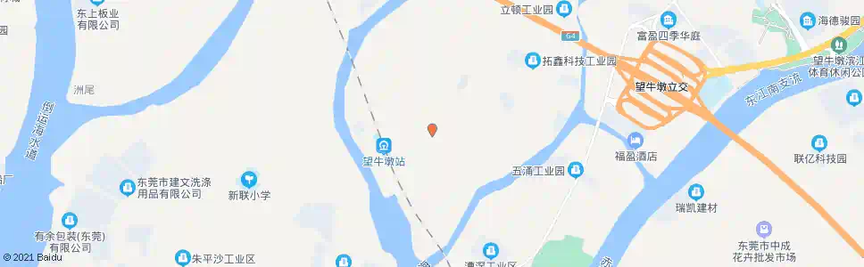 东莞洲涡_公交站地图_东莞公交_妙搜公交查询2025