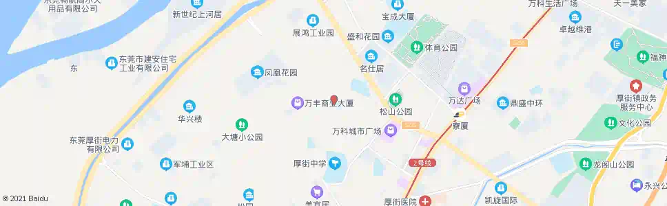 东莞厚街幼儿园_公交站地图_东莞公交_妙搜公交查询2025