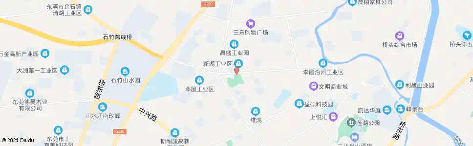 东莞邓屋广场_公交站地图_东莞公交_妙搜公交查询2025