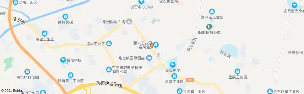 东莞松山湖广发银行_公交站地图_东莞公交_妙搜公交查询2025