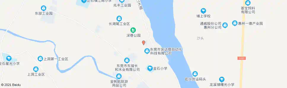 东莞至一实业_公交站地图_东莞公交_妙搜公交查询2025