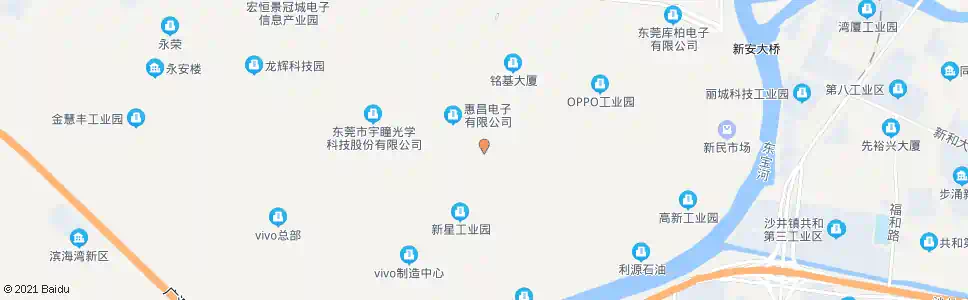 东莞平安楼_公交站地图_东莞公交_妙搜公交查询2025