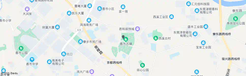 东莞寮步文化广场_公交站地图_东莞公交_妙搜公交查询2025