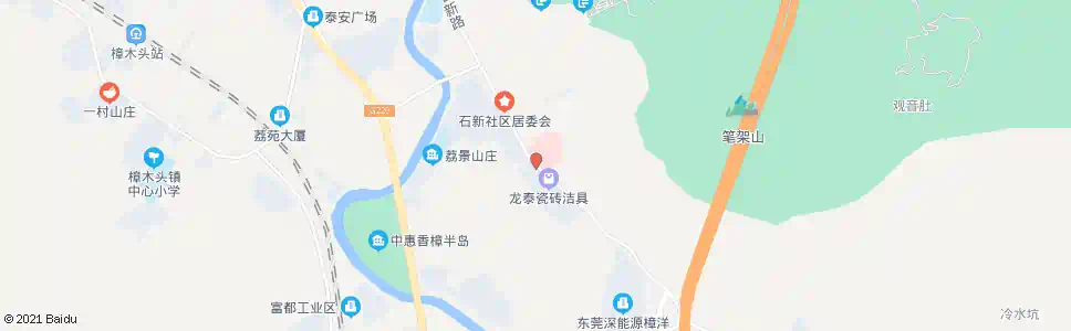东莞石新医院_公交站地图_东莞公交_妙搜公交查询2025