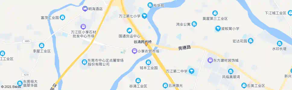 东莞谷涌_公交站地图_东莞公交_妙搜公交查询2025