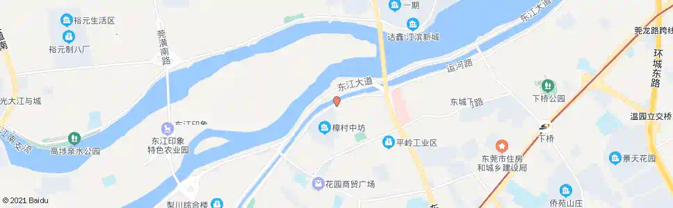 东莞樟村村口_公交站地图_东莞公交_妙搜公交查询2025