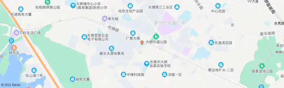 东莞帝豪_公交站地图_东莞公交_妙搜公交查询2025