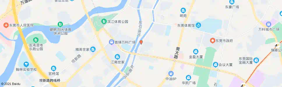 东莞南城银丰路北_公交站地图_东莞公交_妙搜公交查询2025