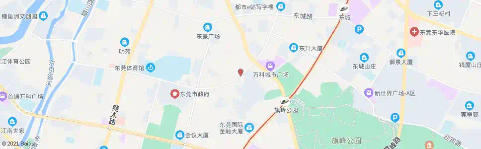 东莞天源电脑城_公交站地图_东莞公交_妙搜公交查询2025