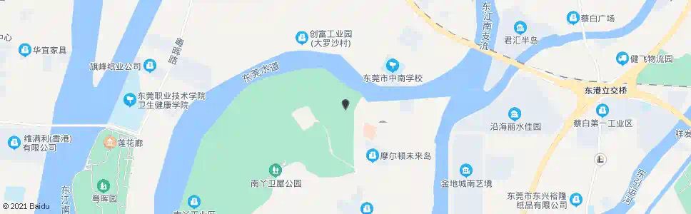 东莞明海整染厂(滨涌路口)_公交站地图_东莞公交_妙搜公交查询2025