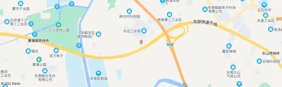 东莞水边社区卫生服务站_公交站地图_东莞公交_妙搜公交查询2025