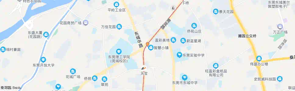 东莞第一城家具_公交站地图_东莞公交_妙搜公交查询2025