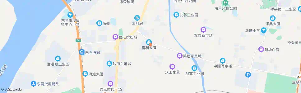 东莞意起亚家居_公交站地图_东莞公交_妙搜公交查询2025