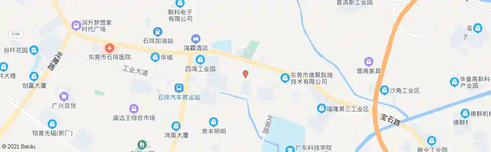 东莞福隆第二工业区_公交站地图_东莞公交_妙搜公交查询2025