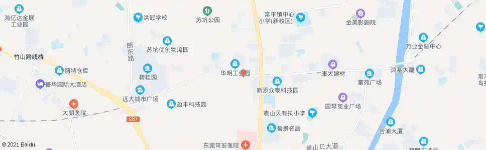 东莞广州本田站_公交站地图_东莞公交_妙搜公交查询2025