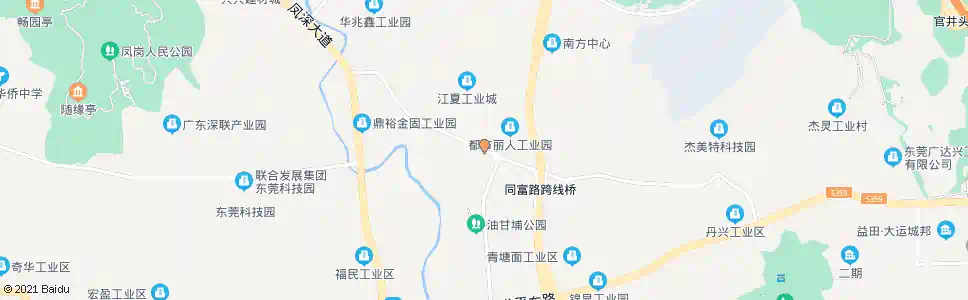 东莞都市丽人_公交站地图_东莞公交_妙搜公交查询2025