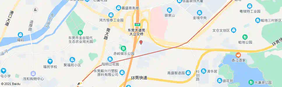 东莞一横北路_公交站地图_东莞公交_妙搜公交查询2025