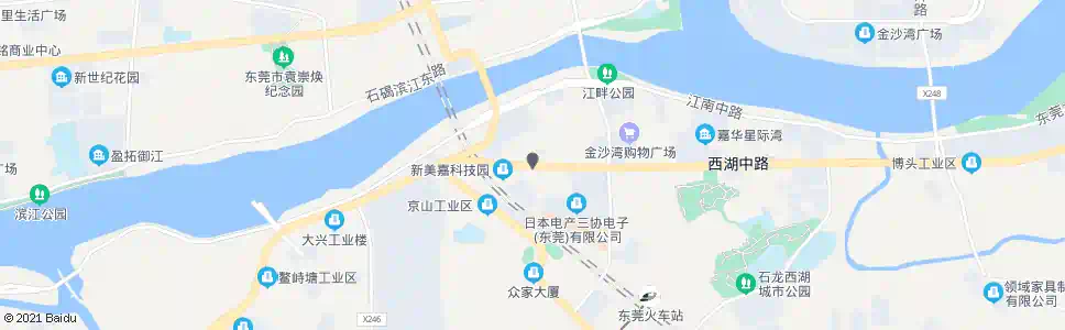 东莞茶山天桥_公交站地图_东莞公交_妙搜公交查询2025