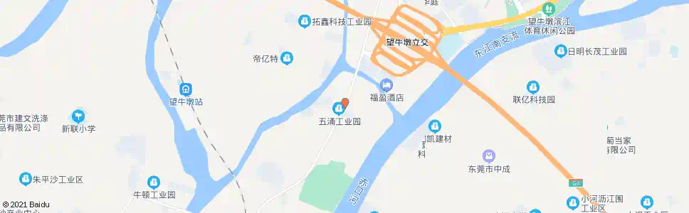 东莞新三涌_公交站地图_东莞公交_妙搜公交查询2025