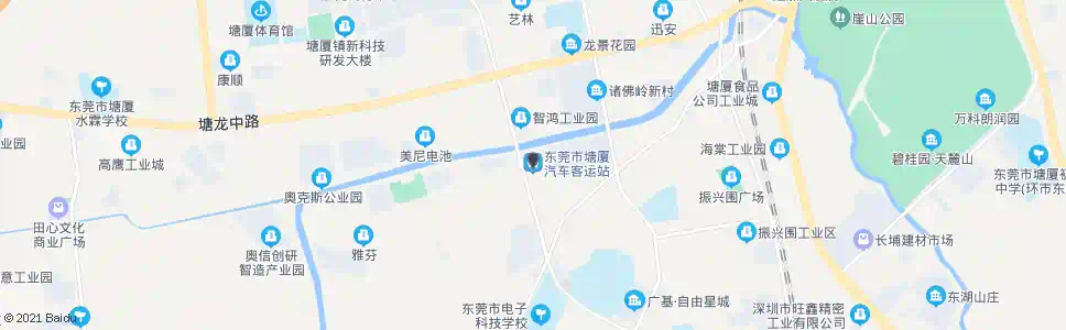 东莞塘厦汽车客运站_公交站地图_东莞公交_妙搜公交查询2025
