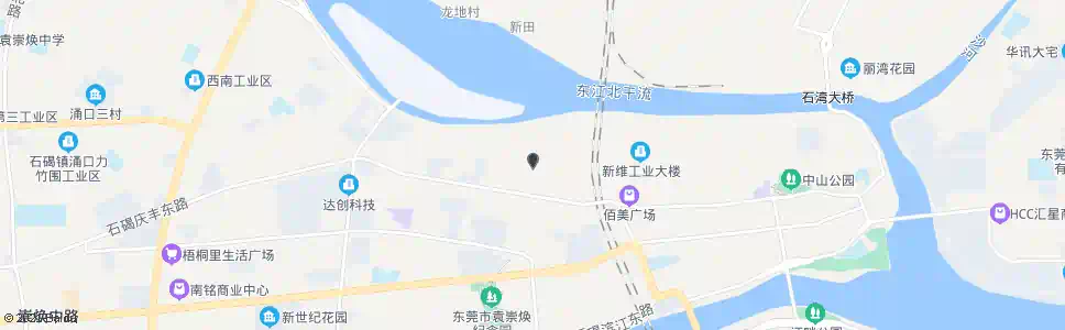 东莞第一工业区_公交站地图_东莞公交_妙搜公交查询2025