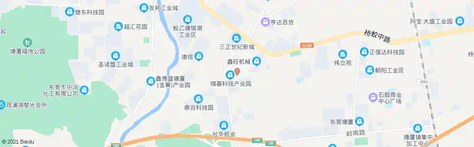 东莞宝岭路东_公交站地图_东莞公交_妙搜公交查询2025