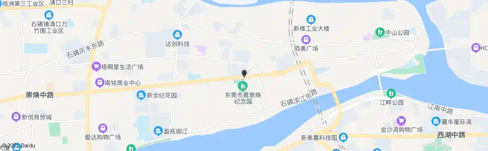 东莞袁崇焕纪念公园_公交站地图_东莞公交_妙搜公交查询2025