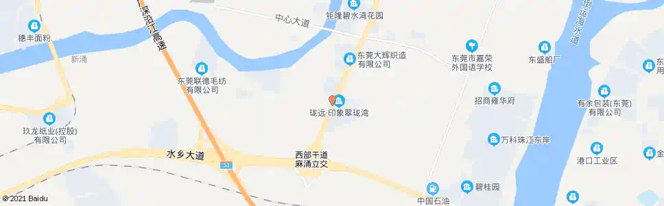 东莞大步工业区_公交站地图_东莞公交_妙搜公交查询2025