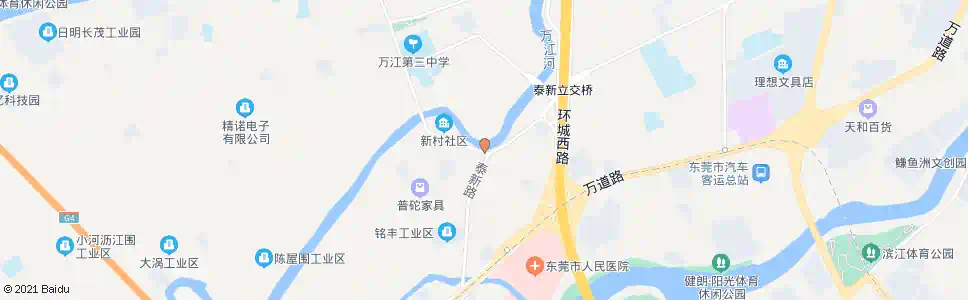 东莞新谷涌_公交站地图_东莞公交_妙搜公交查询2025