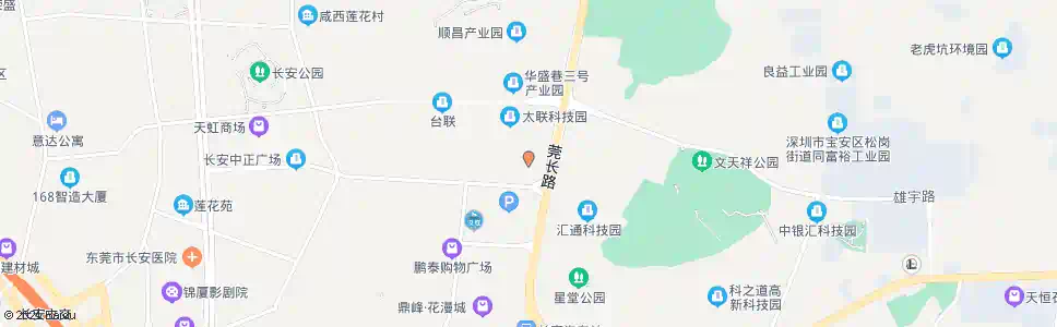 东莞霄边中惠新城_公交站地图_东莞公交_妙搜公交查询2025