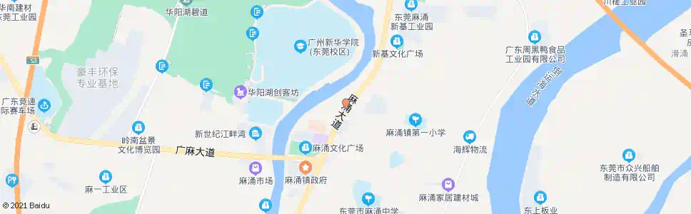 东莞麻涌税务_公交站地图_东莞公交_妙搜公交查询2025