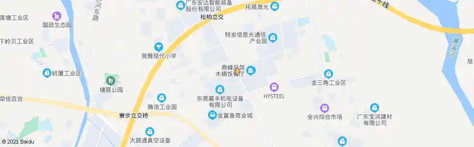 东莞鼎峰品筑_公交站地图_东莞公交_妙搜公交查询2025