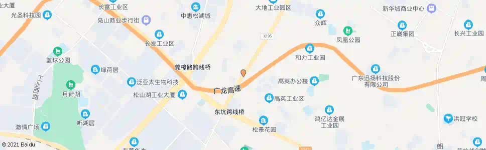 东莞杨梅岭_公交站地图_东莞公交_妙搜公交查询2025