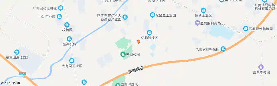 东莞新马莲市场_公交站地图_东莞公交_妙搜公交查询2025