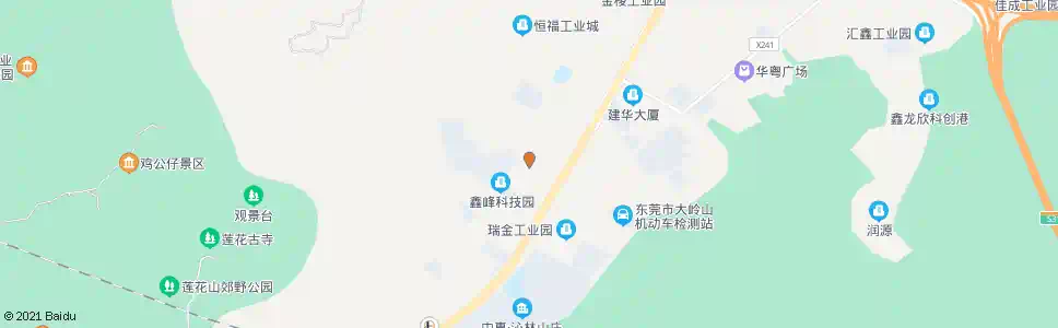 东莞颜屋市场_公交站地图_东莞公交_妙搜公交查询2025