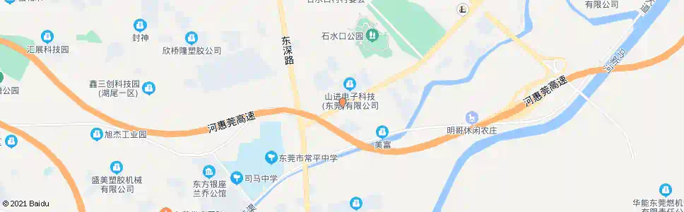 东莞凯达工业城_公交站地图_东莞公交_妙搜公交查询2025