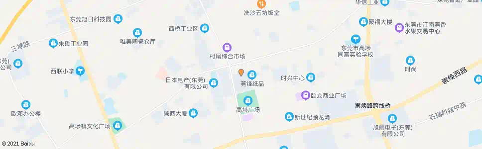 东莞高埗镇政府_公交站地图_东莞公交_妙搜公交查询2025