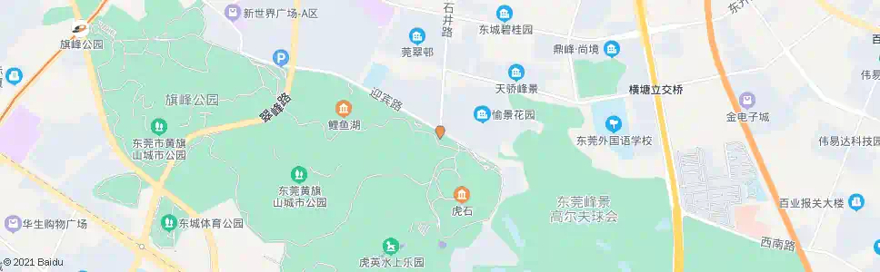 东莞虎英公园首末站_公交站地图_东莞公交_妙搜公交查询2025