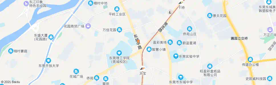 东莞经贸学校_公交站地图_东莞公交_妙搜公交查询2025