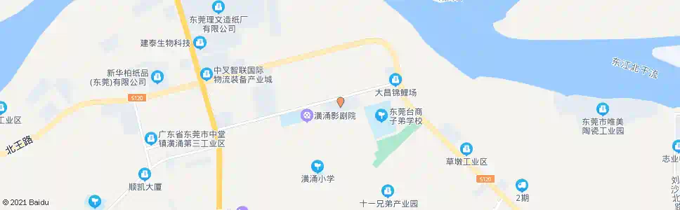 东莞潢涌公寓_公交站地图_东莞公交_妙搜公交查询2025
