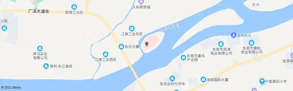 东莞精神卫生中心_公交站地图_东莞公交_妙搜公交查询2025