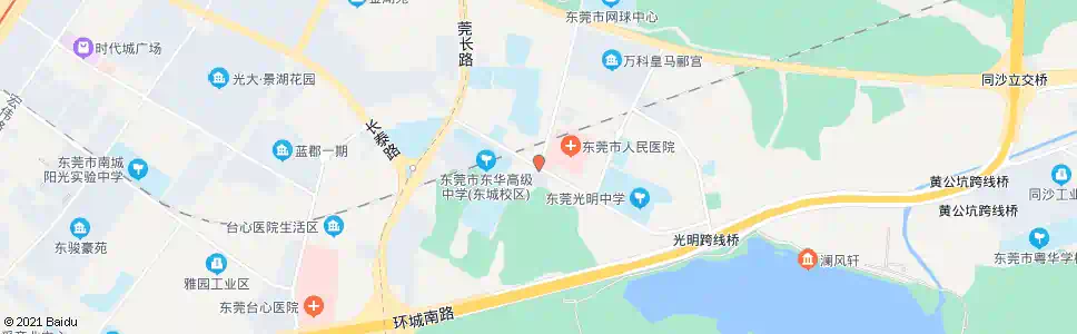 东莞普济分院(石出水)_公交站地图_东莞公交_妙搜公交查询2025