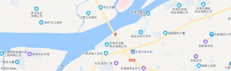 东莞江南大桥_公交站地图_东莞公交_妙搜公交查询2025