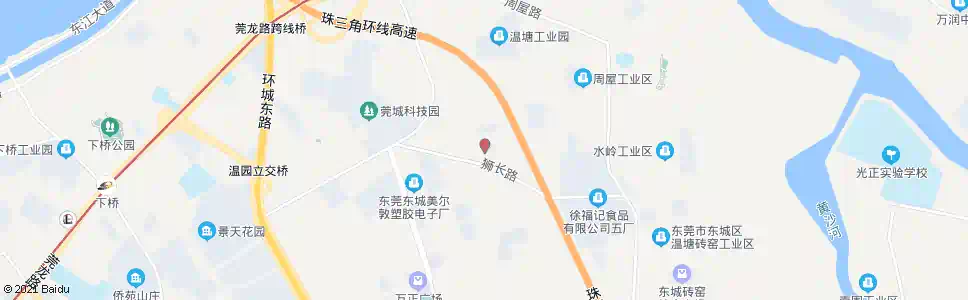 东莞狮环路_公交站地图_东莞公交_妙搜公交查询2025
