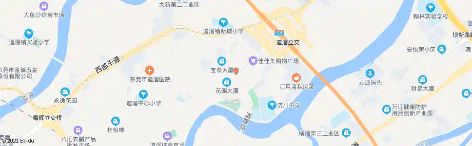 东莞道滘喜乐福商场_公交站地图_东莞公交_妙搜公交查询2025