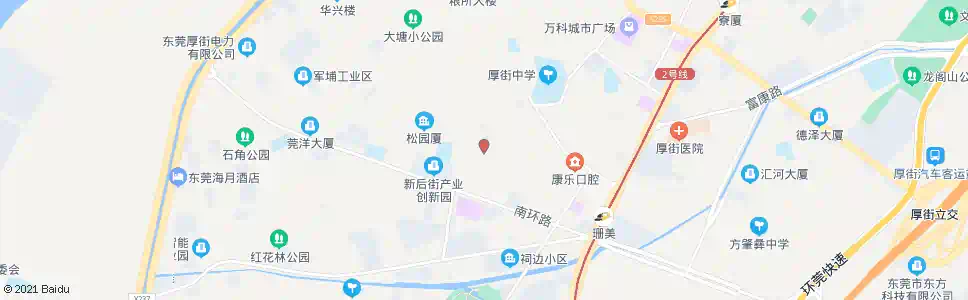 东莞德福酒楼_公交站地图_东莞公交_妙搜公交查询2025