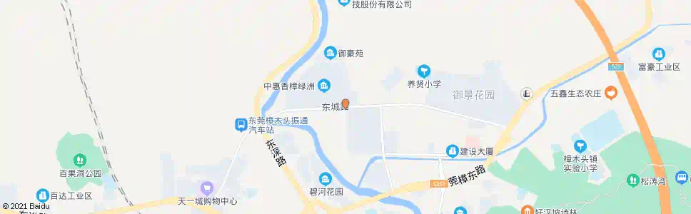 东莞香樟绿洲2_公交站地图_东莞公交_妙搜公交查询2025